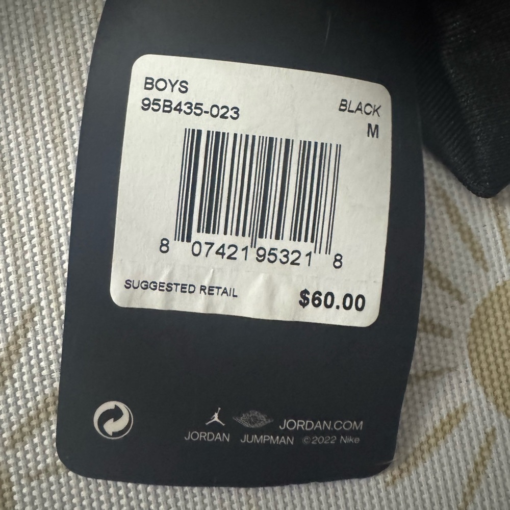 Jordan Black Hoodie with Red Accents - Picture 5 of 5